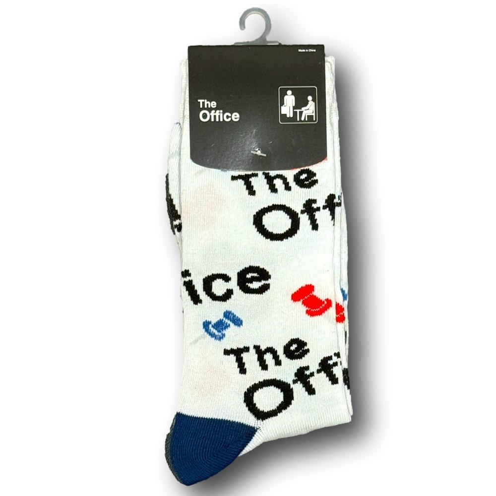 3/$20 The Office TV Show Funny Novelty Crew Socks - NWT